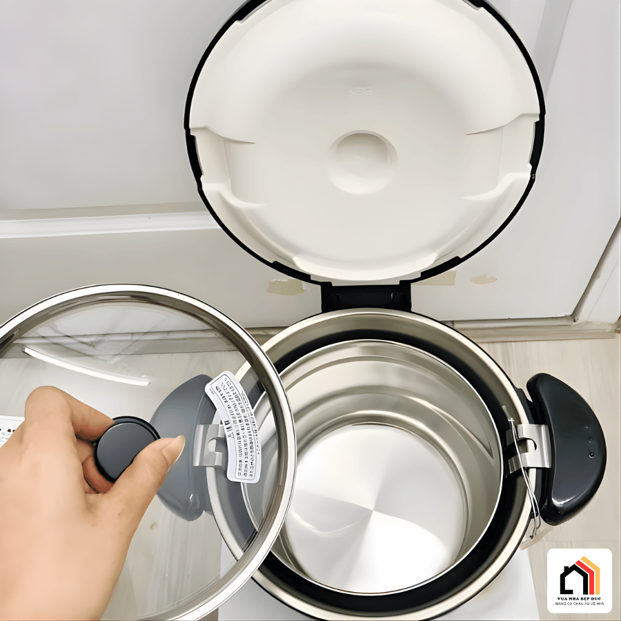 Nồi Ủ Thermos 4.5L KBG 4500 CS - Siêu Sale 2026 tại Vua Nhà Bếp Đức 03