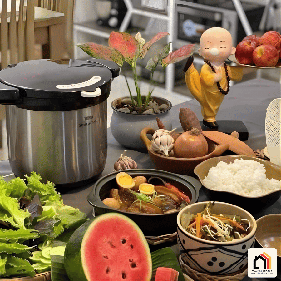 Nồi Ủ Thermos 4.5L KBG 4500 CS - Siêu Sale 2026 tại Vua Nhà Bếp Đức 07