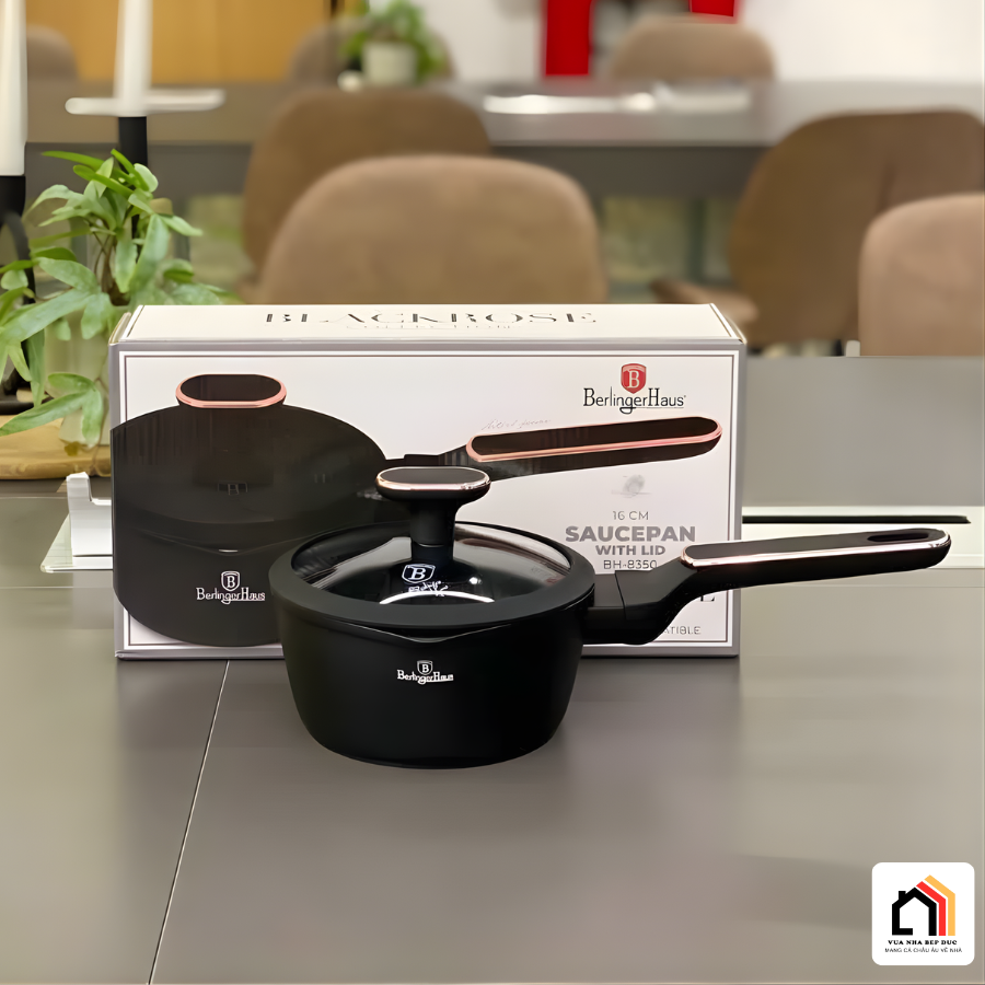 Quánh Berlinger Haus 16cm có nắp tại Vua Nhà Bếp Đức 02