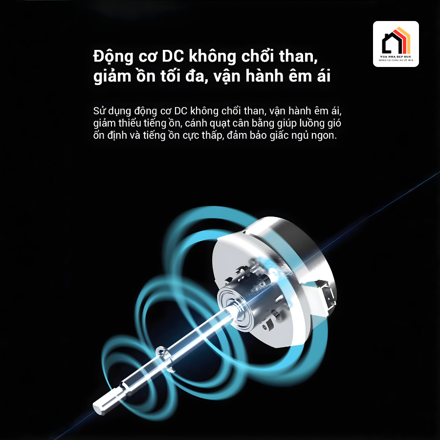 Quạt cây Lumias F08 Pro 28W chính hãng – 7 cấp gió tại Vua Nhà Bếp Đức 05