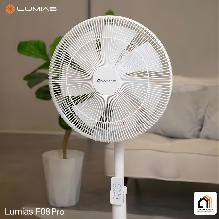 Quạt cây Lumias F08 Pro 28W chính hãng – 7 cấp gió tại Vua Nhà Bếp Đức 07