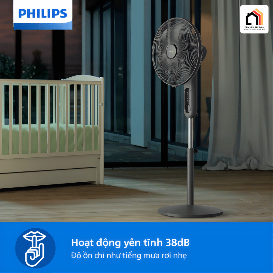 Quạt cây đứng Philips CX1520/01 - Quạt Hiện Đại 2026 tại Vua Nhà Bếp Đức 07