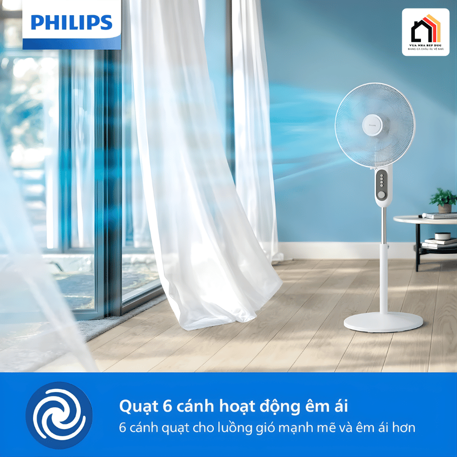 Quạt đứng Philips CX1220/00 - Quạt Thế Hệ Mới 2026 tại Vua Nhà Bếp Đức 06