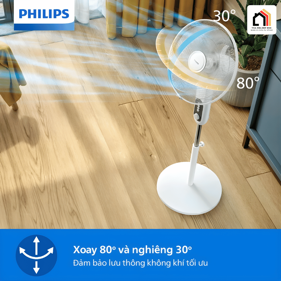 Quạt đứng Philips CX1220/00 - Quạt Thế Hệ Mới 2026 tại Vua Nhà Bếp Đức 08