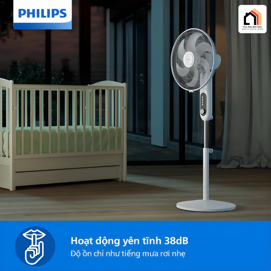 Quạt đứng Philips CX1220/00 - Quạt Thế Hệ Mới 2026 tại Vua Nhà Bếp Đức 09