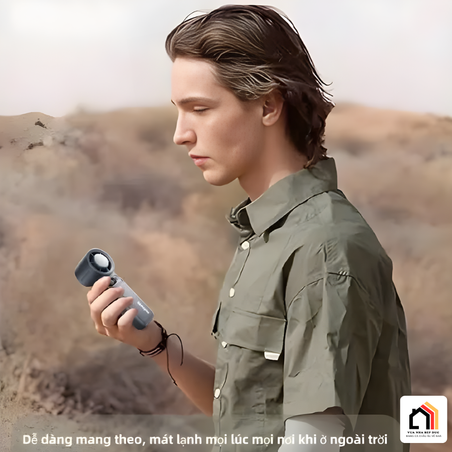 Quạt cầm tay Mini JF168 tại Vua Nhà Bếp Đức 05