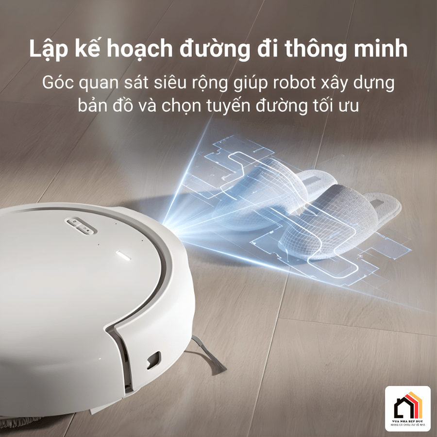 DJI ROMO - Robot Hút Bụi Lau Nhà DJI 2026 tại Vua Nhà Bếp Đức 08