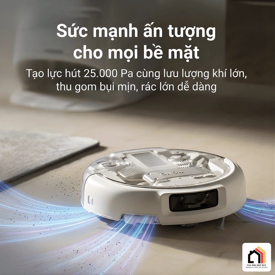DJI ROMO - Robot Hút Bụi Lau Nhà DJI 2026 tại Vua Nhà Bếp Đức 09