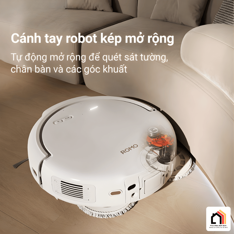DJI ROMO - Robot Hút Bụi Lau Nhà DJI 2026 tại Vua Nhà Bếp Đức 11