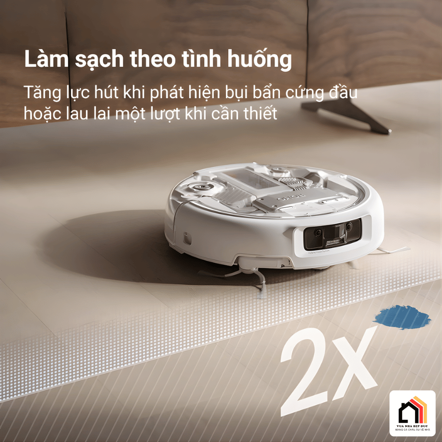 DJI ROMO - Robot Hút Bụi Lau Nhà DJI 2026 tại Vua Nhà Bếp Đức 12