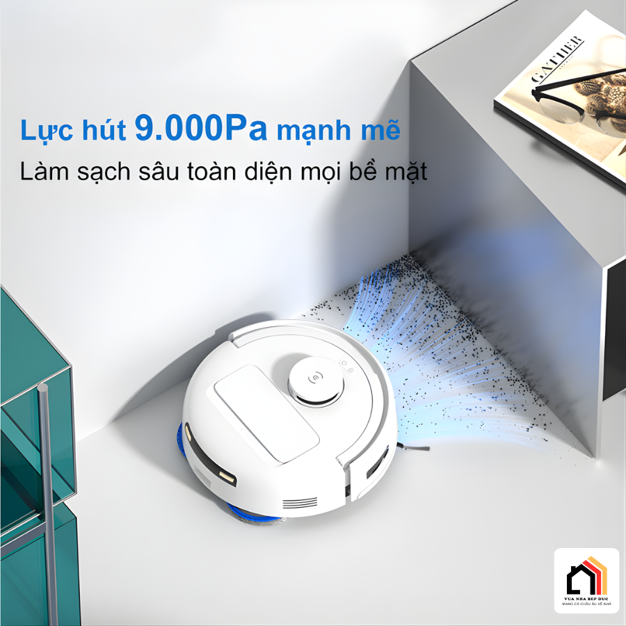 Ecovacs Deebot Mini - Robot hút bụi lau nhà thế hệ mới tại Vua Nhà Bếp Đức 08