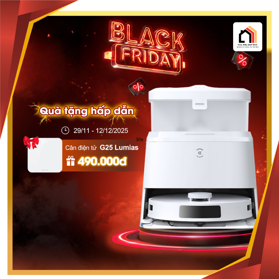 Ecovacs Deebot T30e Pro Omni - Robot Hút Bụi Lau Nhà 2026