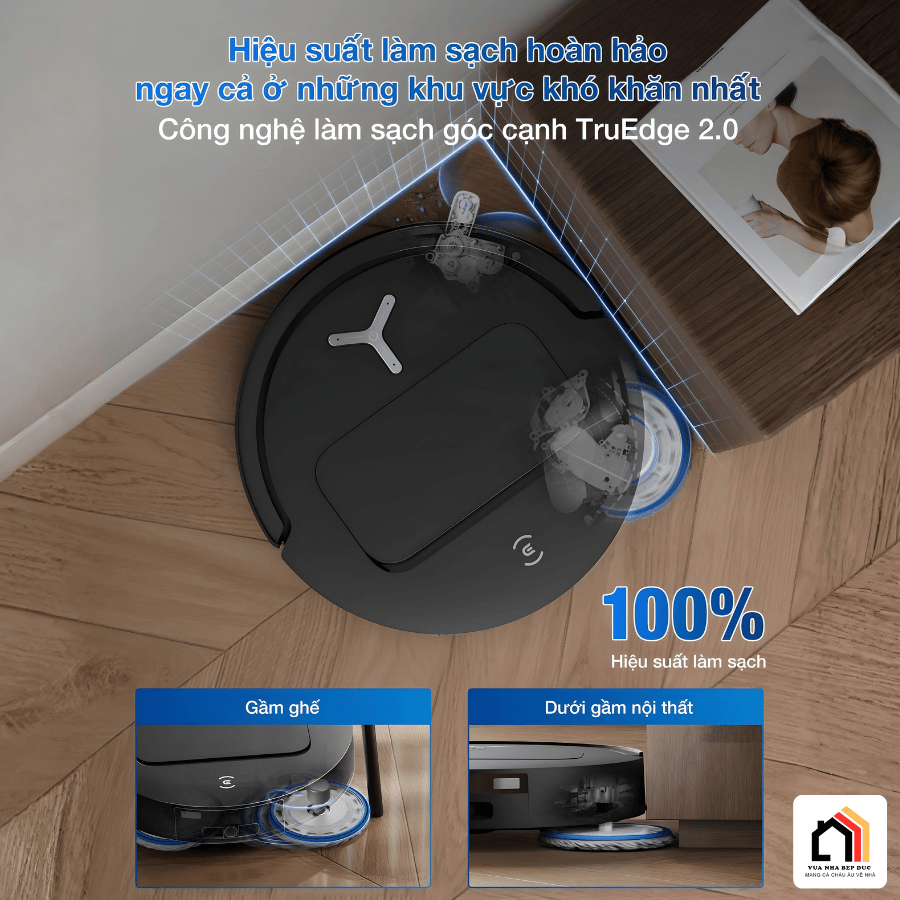 Ecovacs Deebot T50 Pro Omni Gen 2 - Robot hút bụi lau nhà 2026 tại Vua Nhà Bếp Đức 03