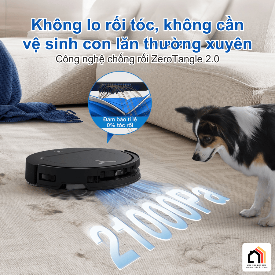 Ecovacs Deebot T50 Pro Omni Gen 2 - Robot hút bụi lau nhà 2026 tại Vua Nhà Bếp Đức 05