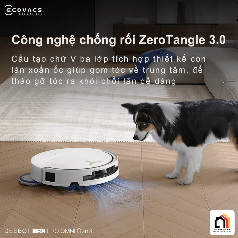 Ecovacs Deebot T50 Pro Omni Gen 3 - Robot Hút Bụi Lau Nhà 2026 tại Vua Nhà Bếp Đức 06