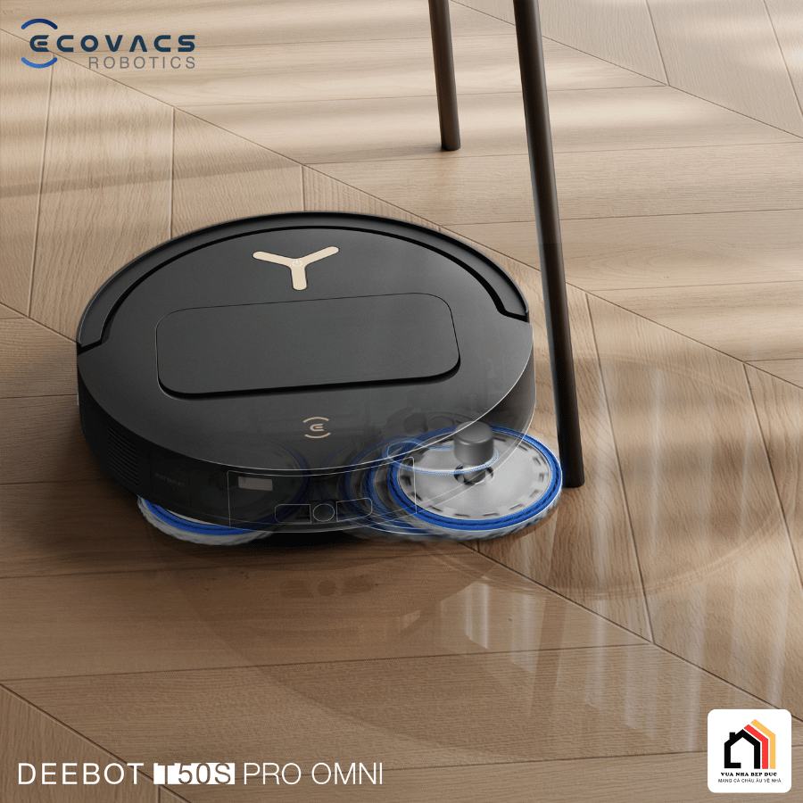 Ecovacs Deebot T50S Pro Omni - Robot Hút Bụi Lau Nhà 2026 tại Vua Nhà Bếp Đức 13