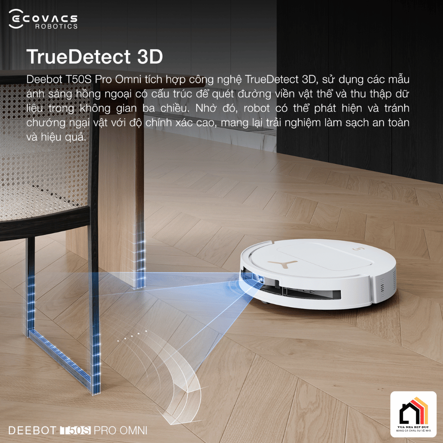 Ecovacs Deebot T50S Pro Omni - Robot Hút Bụi Lau Nhà 2026 tại Vua Nhà Bếp Đức 017