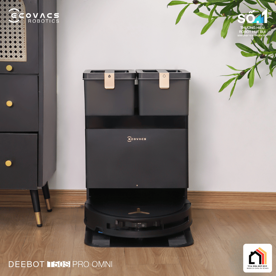 Ecovacs Deebot T50S Pro Omni - Robot Hút Bụi Lau Nhà 2026 tại Vua Nhà Bếp Đức 018