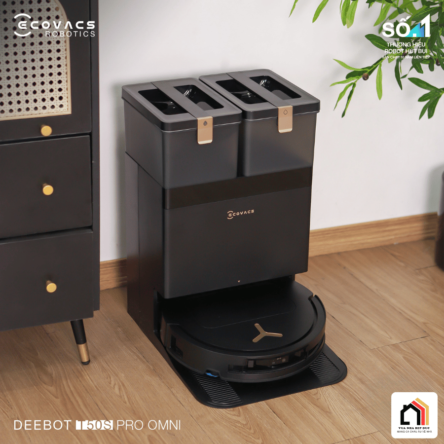 Ecovacs Deebot T50S Pro Omni - Robot Hút Bụi Lau Nhà 2026 tại Vua Nhà Bếp Đức 019
