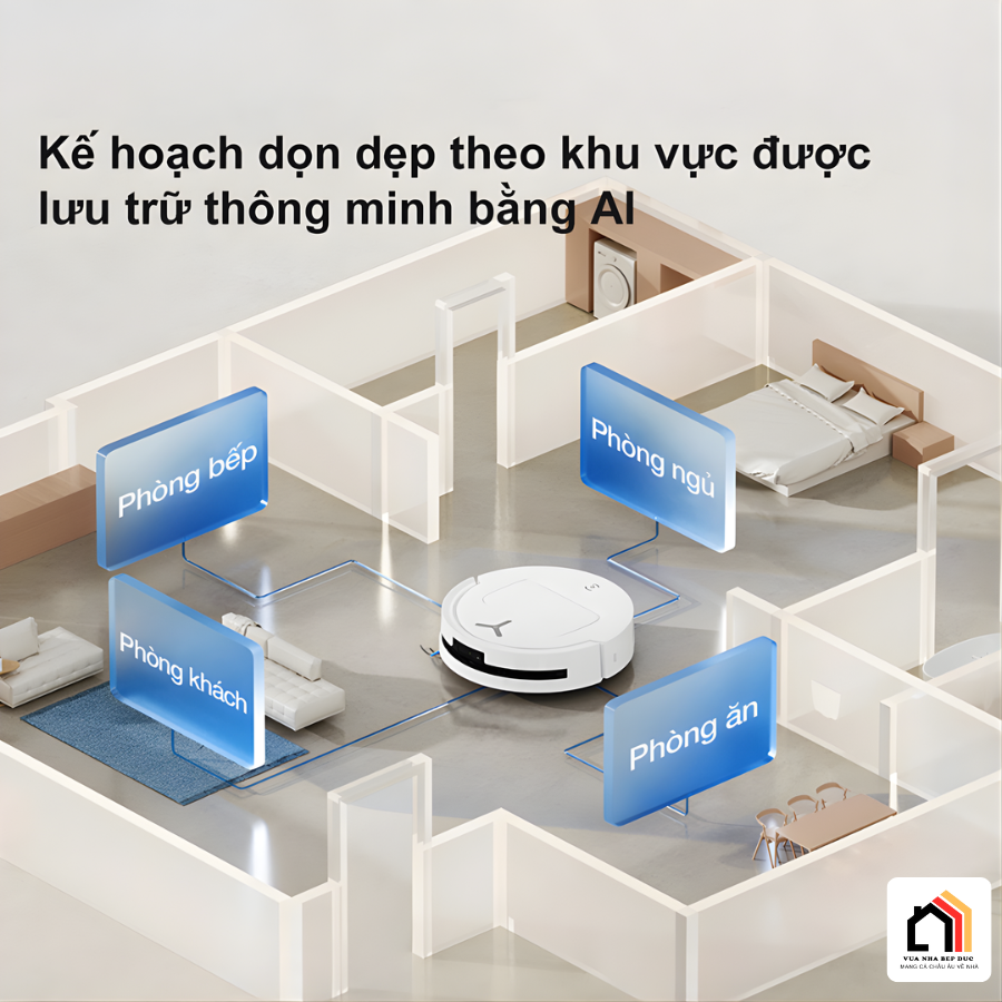 Ecovacs Deebot T80 Omni - Robot hút bụi lau nhà thế hệ mới 2026 tại Vua Nhà Bếp Đức 21