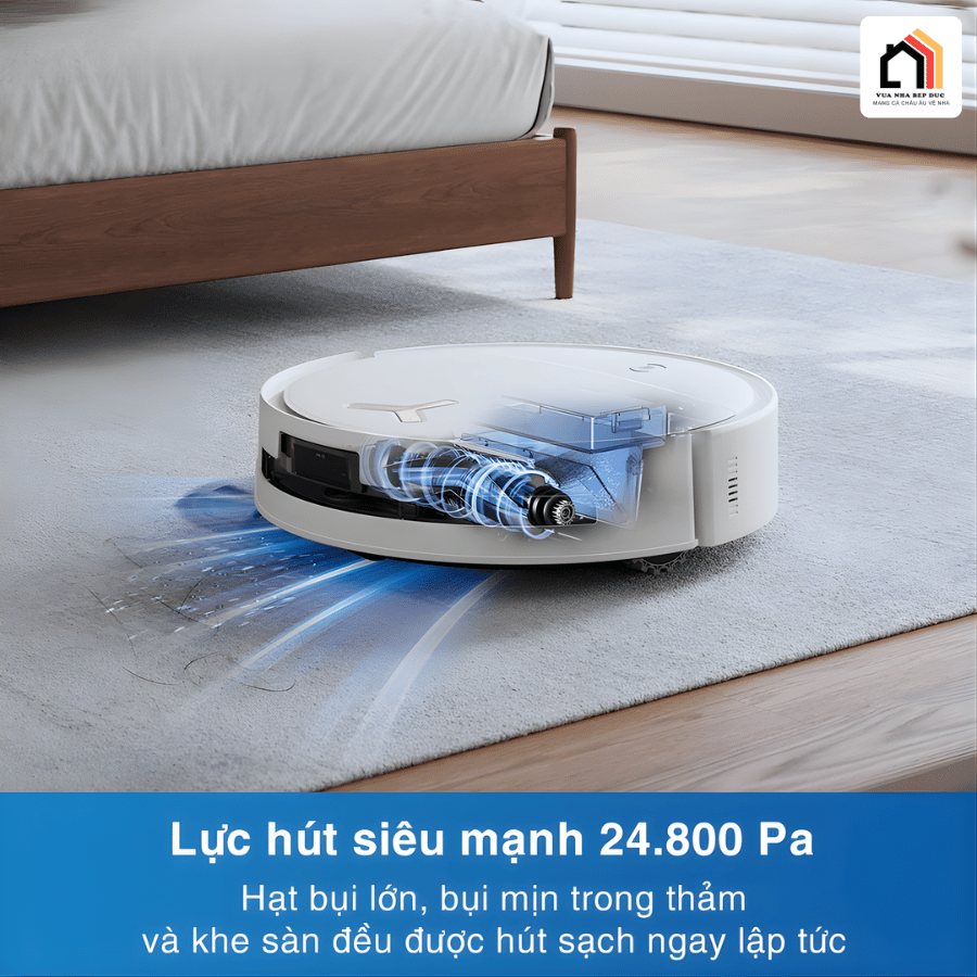 Ecovacs Deebot T80S Omni - Robot hút bụi lau nhà 2026 tại Vua Nhà Bếp Đức 03