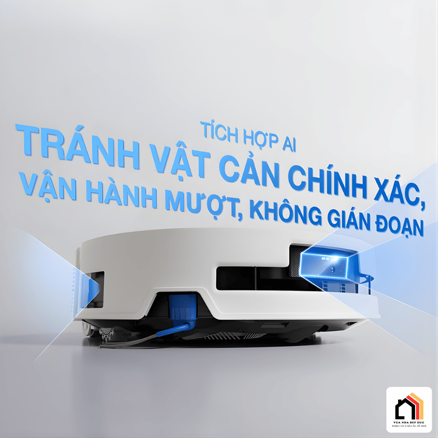 Ecovacs Deebot T80S Omni - Robot hút bụi lau nhà 2026 tại Vua Nhà Bếp Đức 12