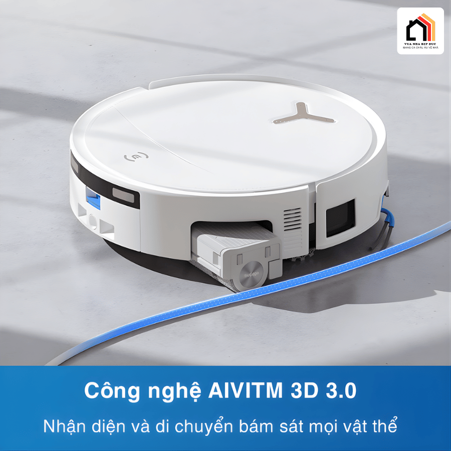 Ecovacs Deebot T80S Omni - Robot hút bụi lau nhà 2026 tại Vua Nhà Bếp Đức 13