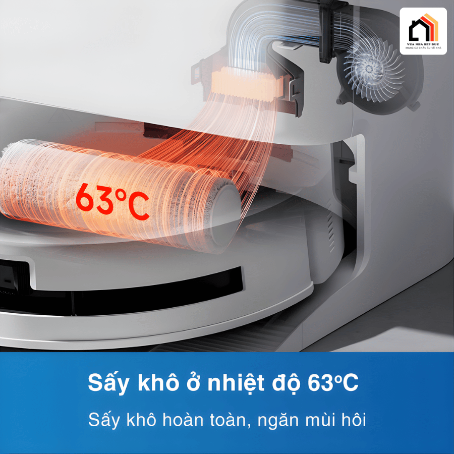 Ecovacs Deebot T80S Omni - Robot hút bụi lau nhà 2026 tại Vua Nhà Bếp Đức 22