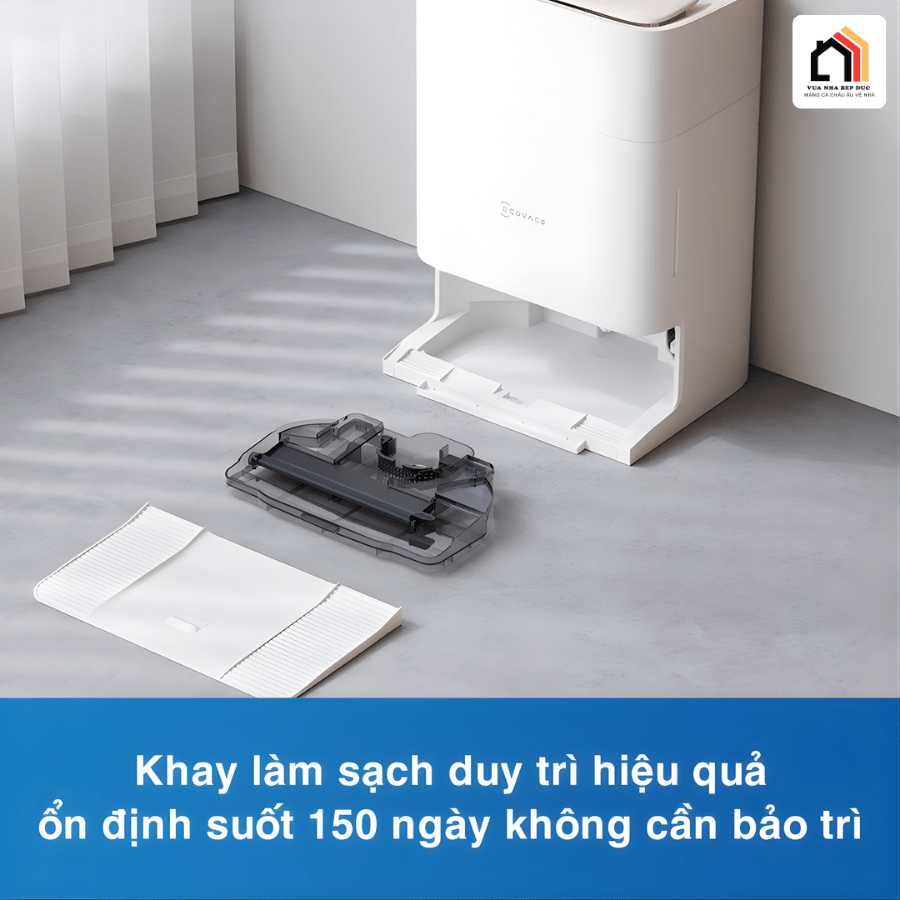 Ecovacs Deebot T80S Omni - Robot hút bụi lau nhà 2026 tại Vua Nhà Bếp Đức 23