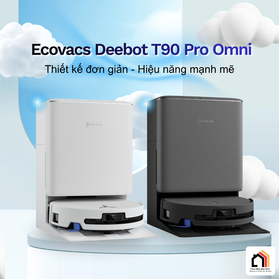 Ecovacs Deebot T90 Pro Omni - Robot hút bụi lau nhà 2026 tại Vua Nhà Bếp Đức 03