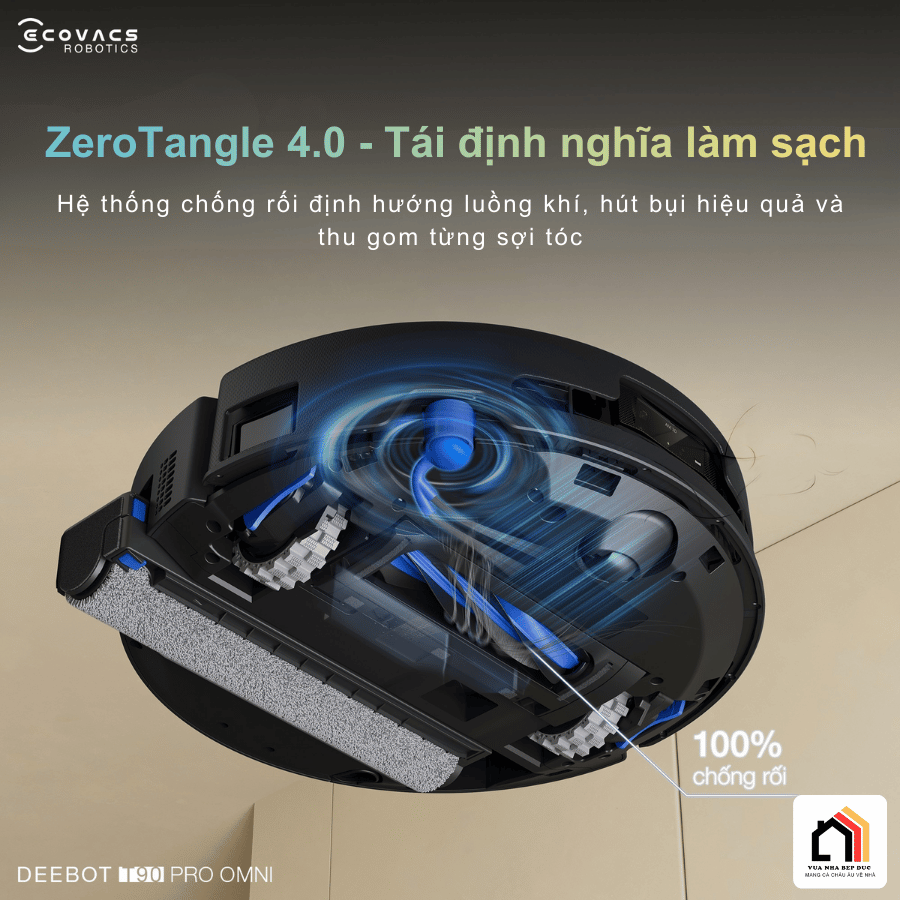 Ecovacs Deebot T90 Pro Omni - Robot hút bụi lau nhà 2026 tại Vua Nhà Bếp Đức 07
