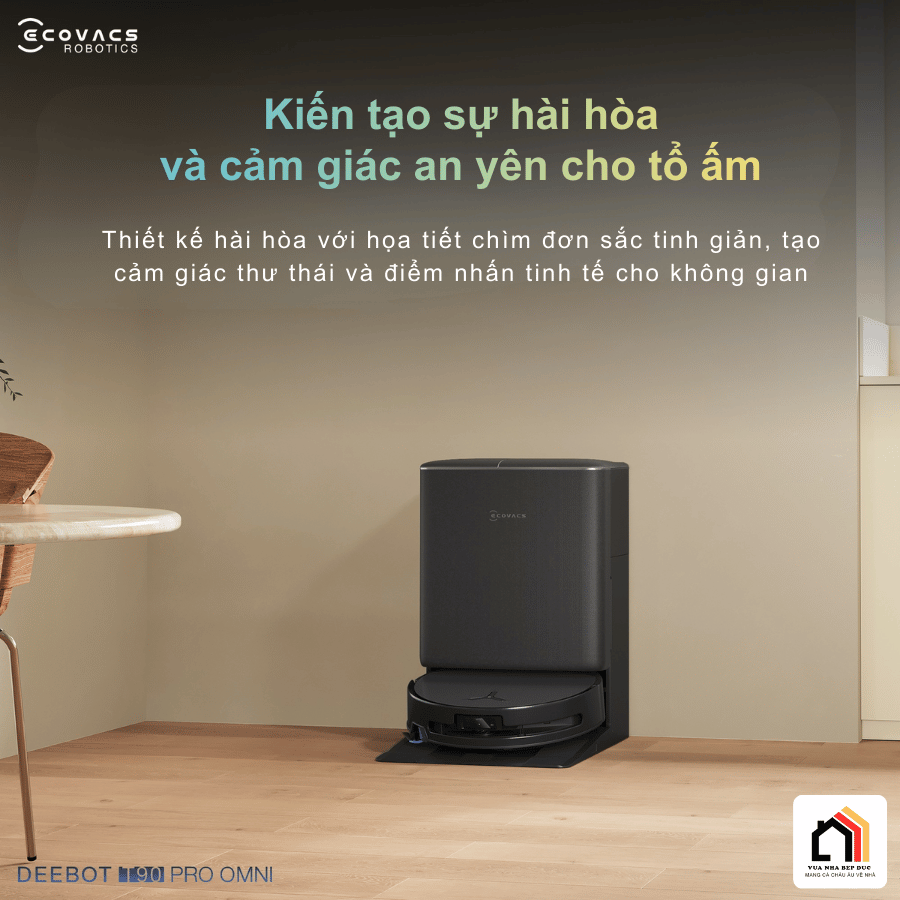 Ecovacs Deebot T90 Pro Omni - Robot hút bụi lau nhà 2026 tại Vua Nhà Bếp Đức 19