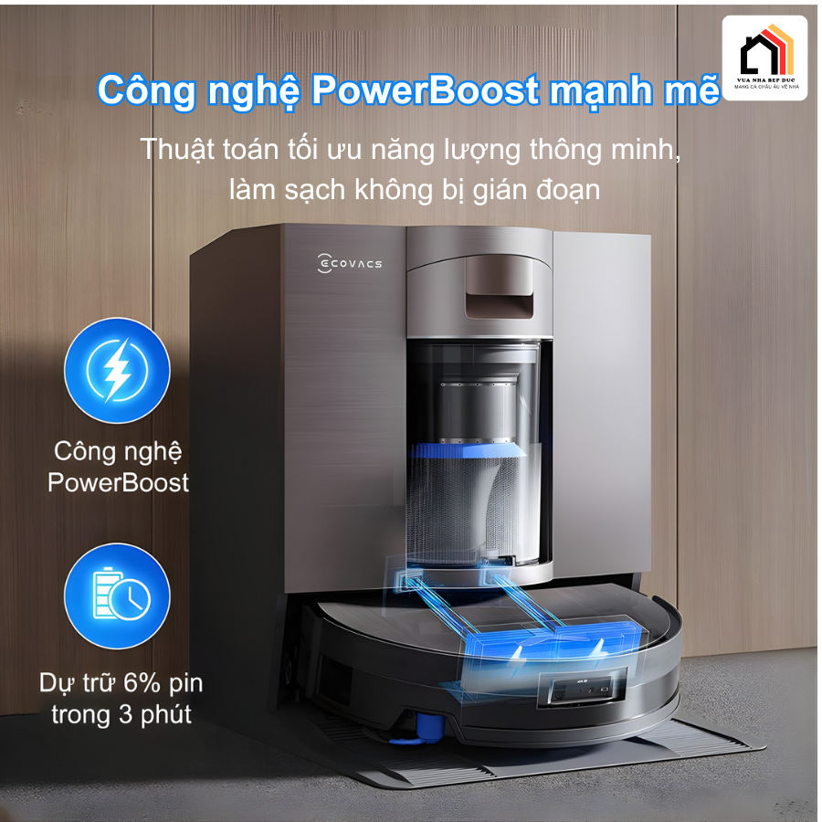 ảnh sản phẩm Robot hút bụi lau nhà Ecovacs Deebot X11 OmniCyclone