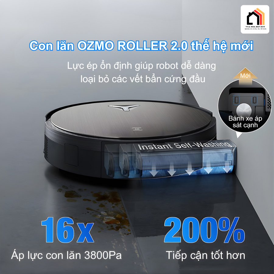 ảnh sản phẩm Robot hút bụi lau nhà Ecovacs Deebot X11 OmniCyclone