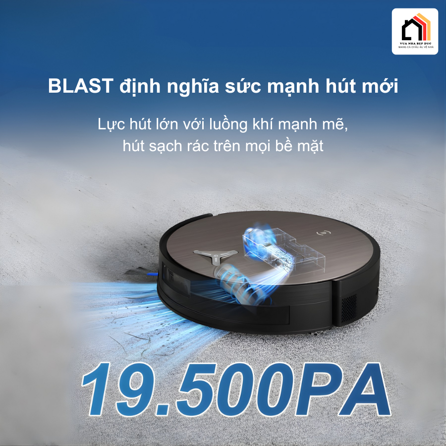 ảnh sản phẩm Robot hút bụi lau nhà Ecovacs Deebot X11 OmniCyclone