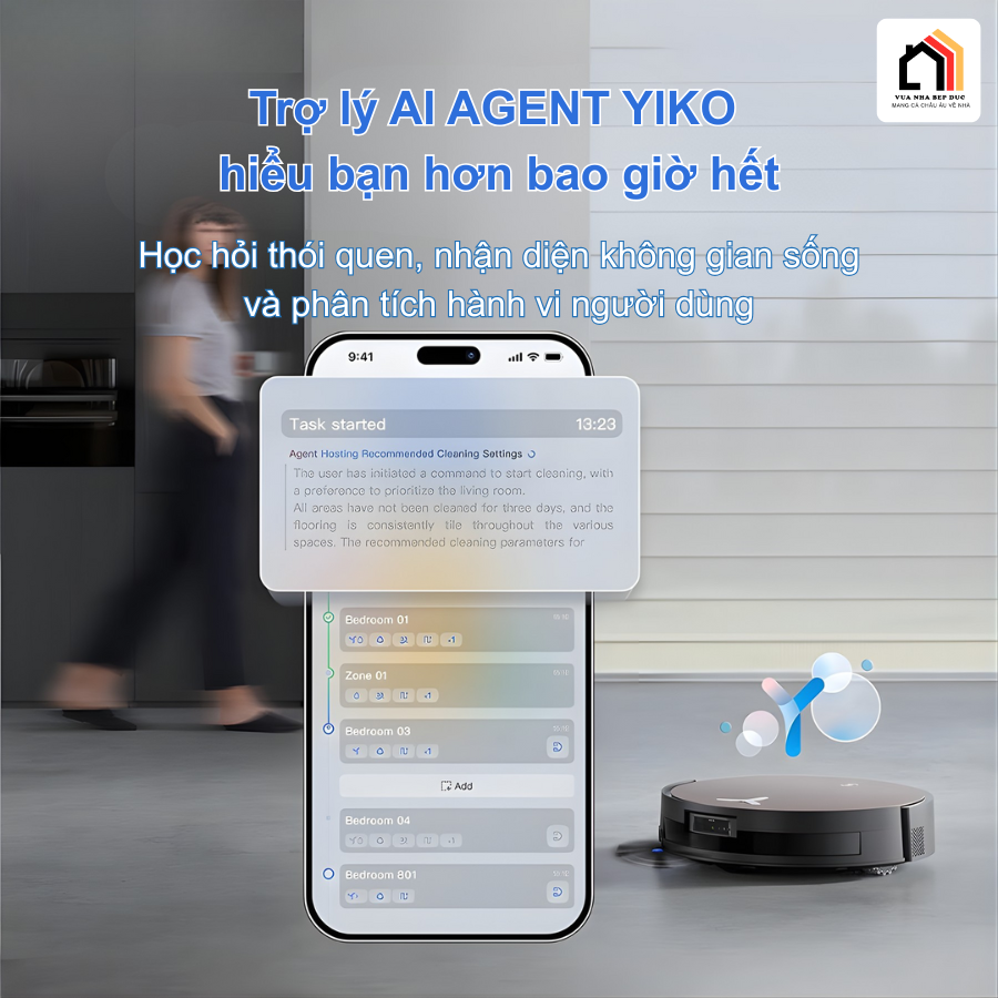 ảnh sản phẩm Robot hút bụi lau nhà Ecovacs Deebot X11 OmniCyclone