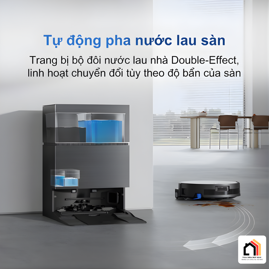Robot hút bụi lau nhà Ecovacs Deebot X11 Pro Omni tại Vua Nhà Bếp Đức - 13