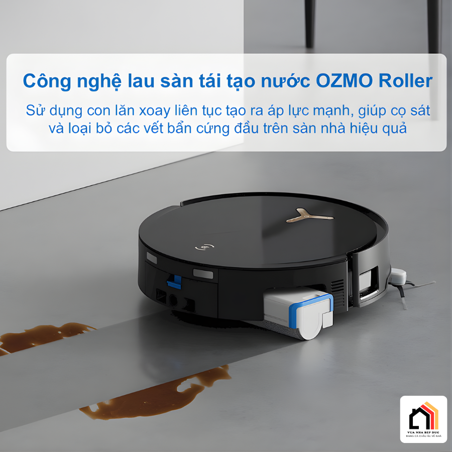 Ecovacs Deebot X8 Pro Omni - Robot hút bụi lau nhà 2026 tại Vua Nhà Bếp Đức 19