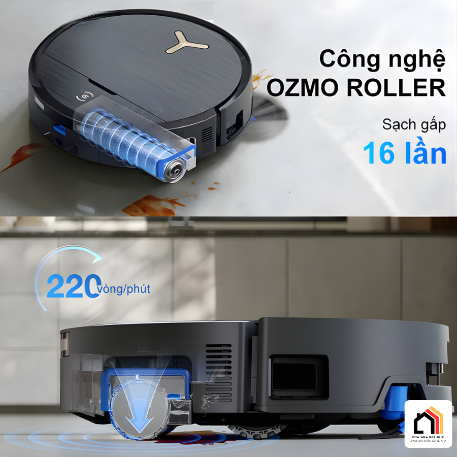 Ecovacs Deebot X9 Pro Omni - Robot hút bụi lau nhà 2026 tại Vua Nhà Bếp Đức 10