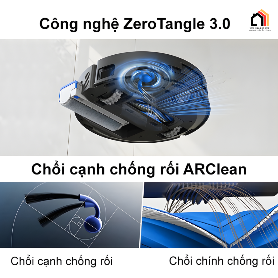 Ecovacs Deebot X9 Pro Omni - Robot hút bụi lau nhà 2026 tại Vua Nhà Bếp Đức 11