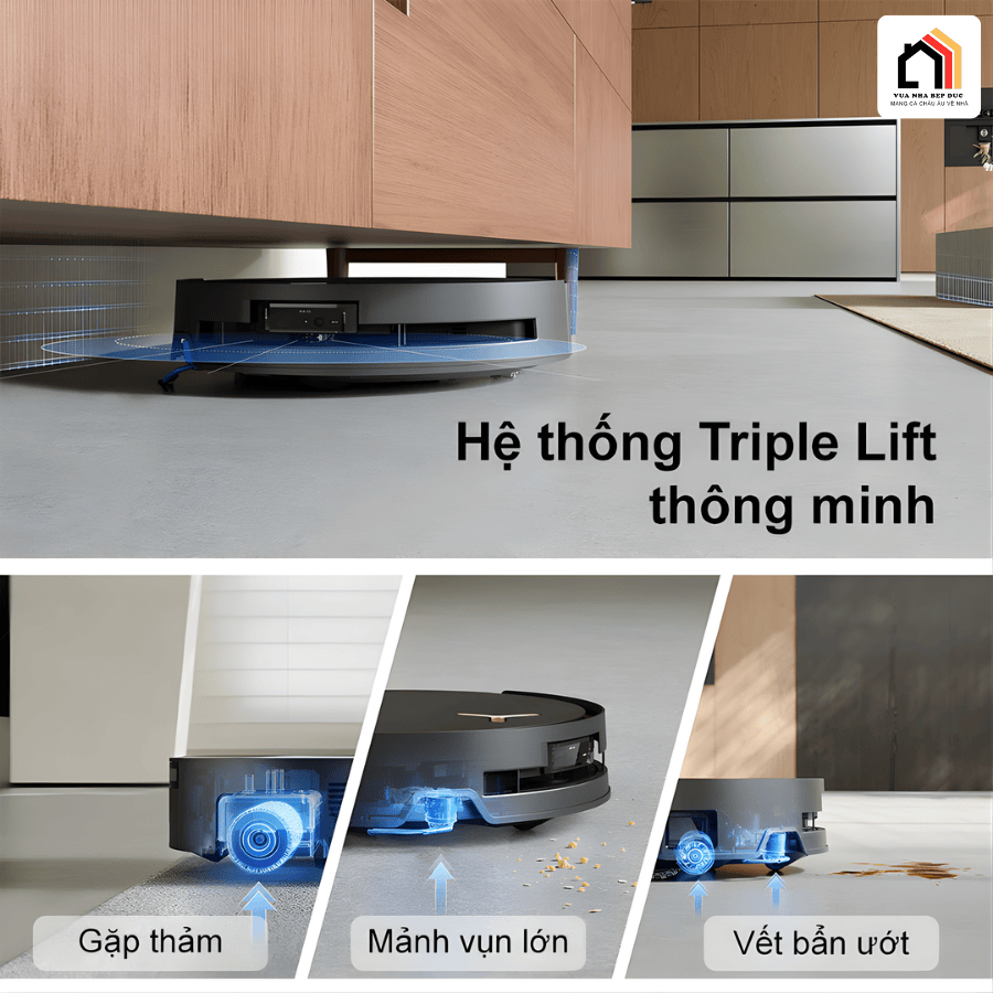 Ecovacs Deebot X9 Pro Omni - Robot hút bụi lau nhà 2026 tại Vua Nhà Bếp Đức 03