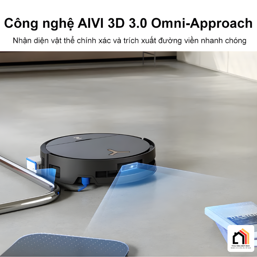 Ecovacs Deebot X9 Pro Omni - Robot hút bụi lau nhà 2026 tại Vua Nhà Bếp Đức 12