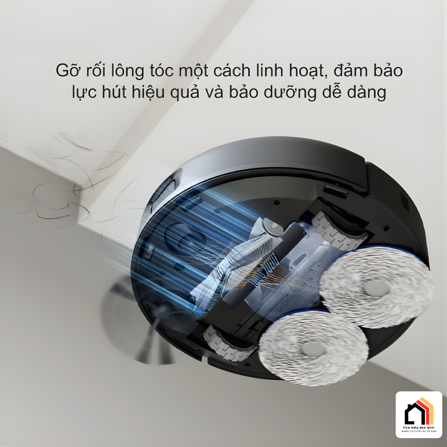 Ecovacs Deebot N30 Pro Omni - Robot hút bụi lau nhà 2026 tại Vua Nhà Bếp Đức 07