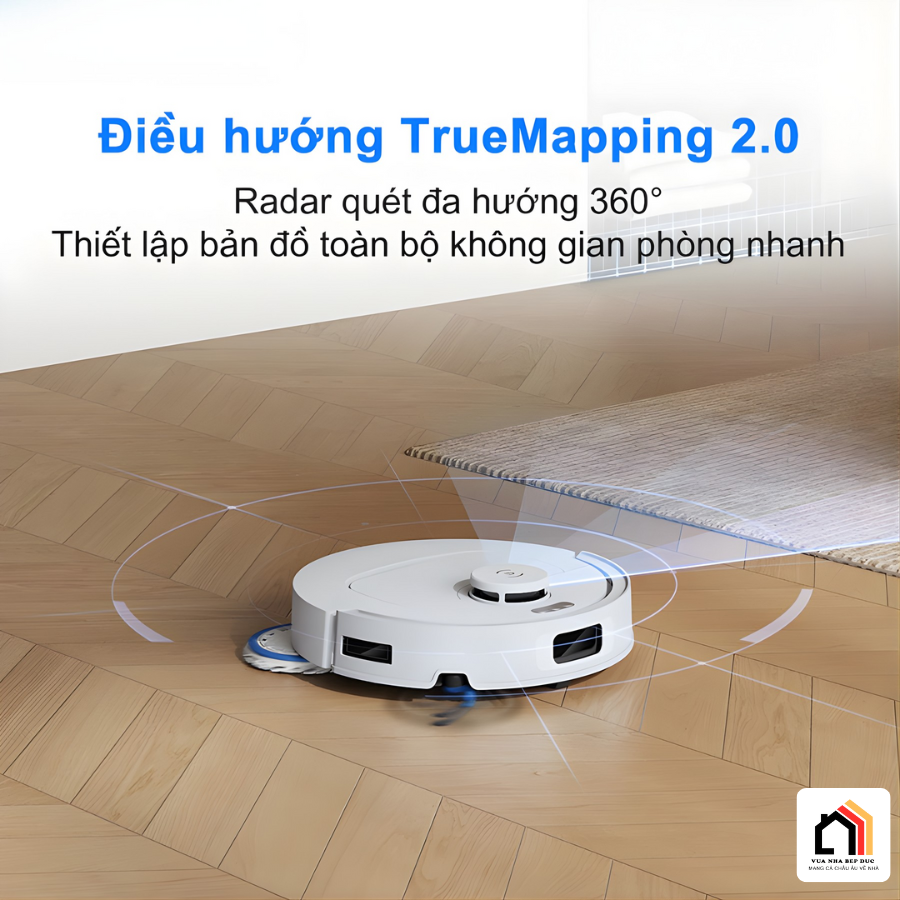 Ecovacs Deebot T30C - Robot hút bụi lau nhà thế hệ mới 2026 tại Vua Nhà Bếp Đức 18