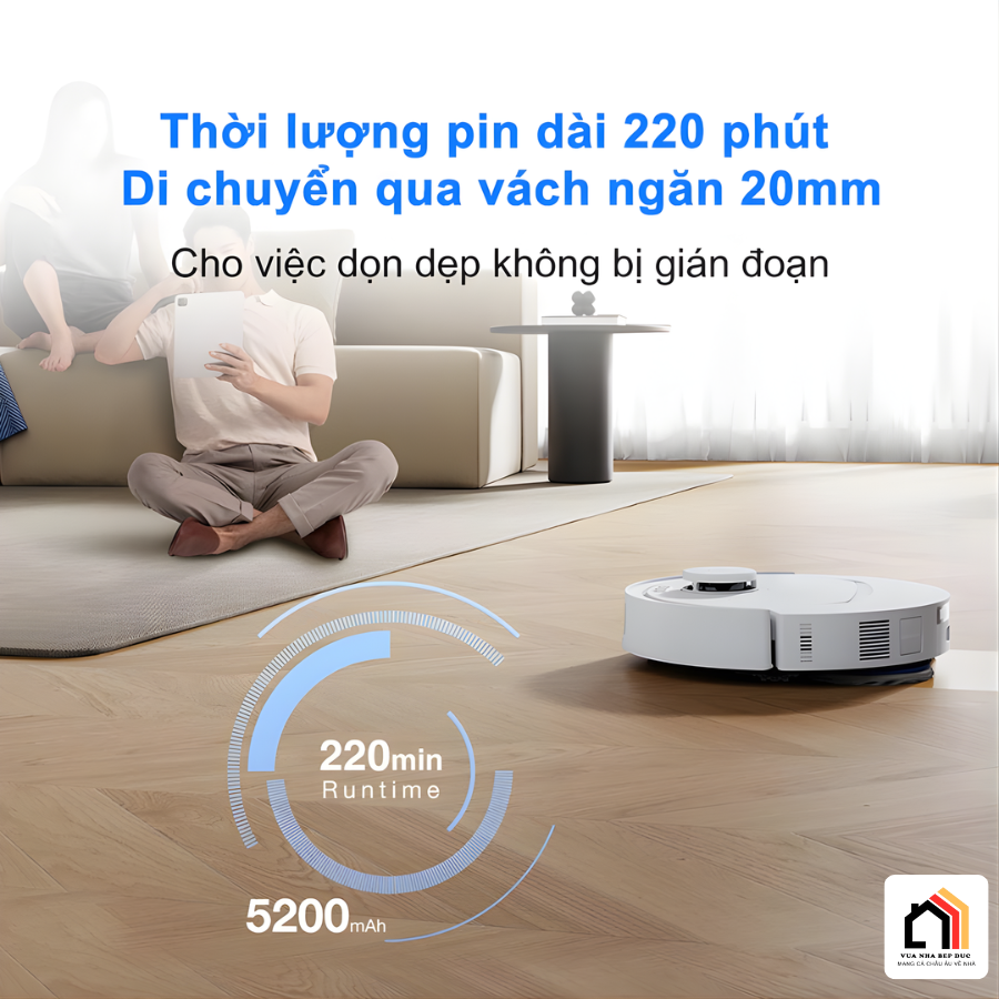 Ecovacs Deebot T30C - Robot hút bụi lau nhà thế hệ mới 2026 tại Vua Nhà Bếp Đức 19