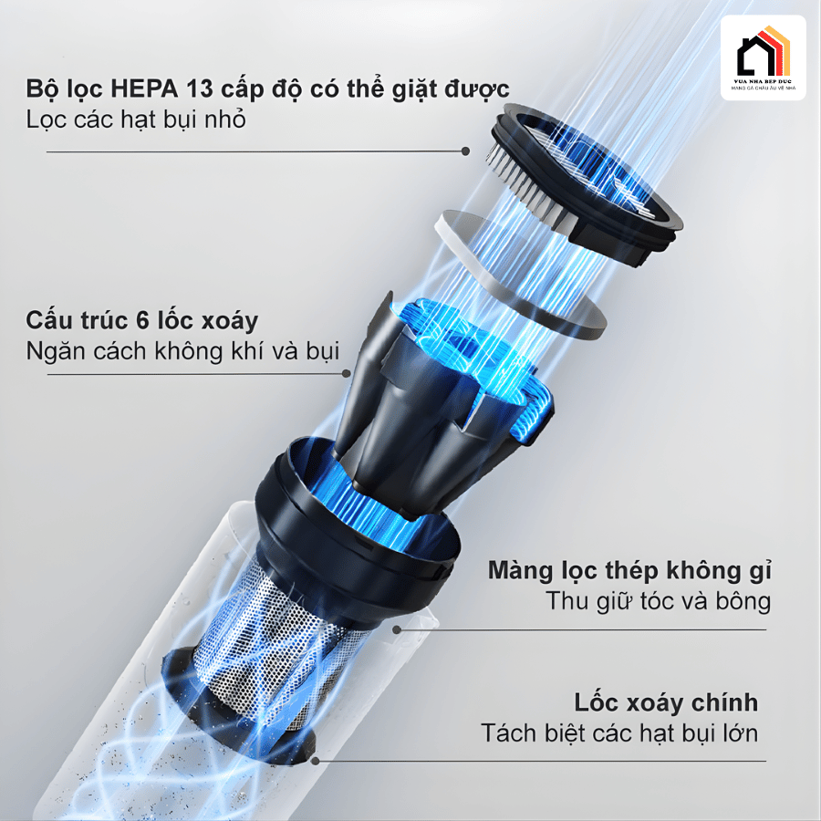 Ecovacs T30S Combo - Robot Hút Bụi Lau Nhà 2026 tại Vua Nhà Bếp Đức 03