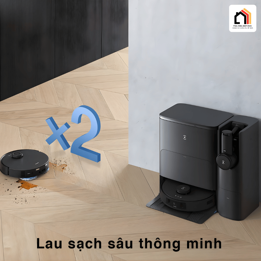 Ecovacs T30S Combo - Robot Hút Bụi Lau Nhà 2026 tại Vua Nhà Bếp Đức 09