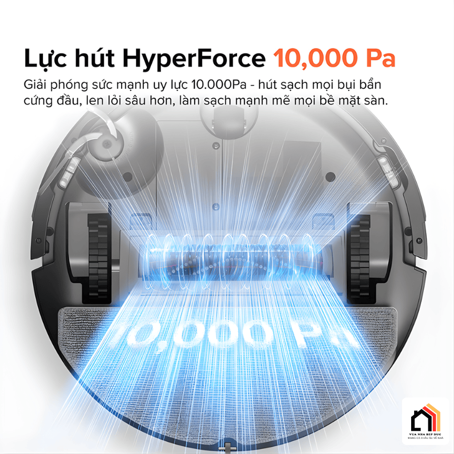 Roborock Q10 PF+ (Plus) - Robot hút bụi lau nhà 2026 tại Vua Nhà Bếp Đức 05