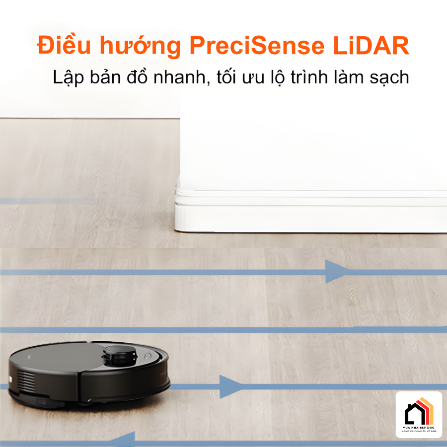 Roborock Q10 VF - Robot hút bụi lau nhà thế hệ mới 2026 tại Vua Nhà Bếp Đức 08