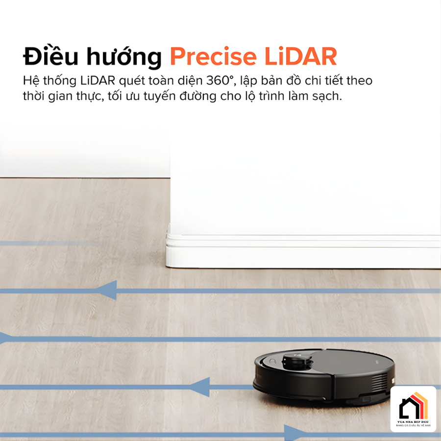 Roborock Q10 VF + (Plus) - Robot hút bụi lau nhà 2026 tại Vua Nhà Bếp Đức 09